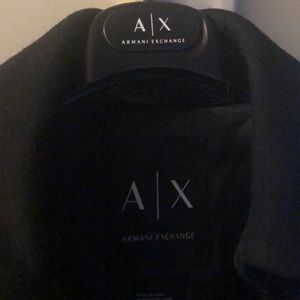 Pea coat from the Armani exchange store size large